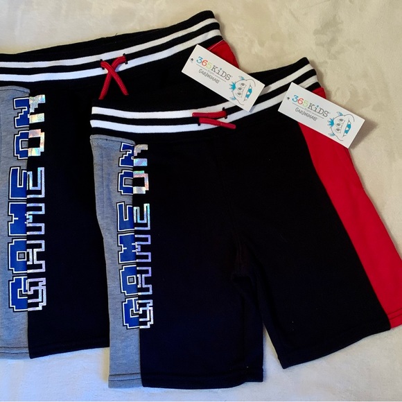 Bundle of 2 boy shorts Athletic sports Game On - Picture 5 of 8